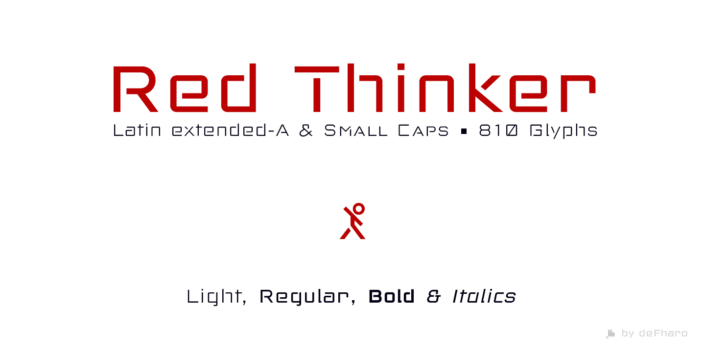 Шрифт Red Thinker